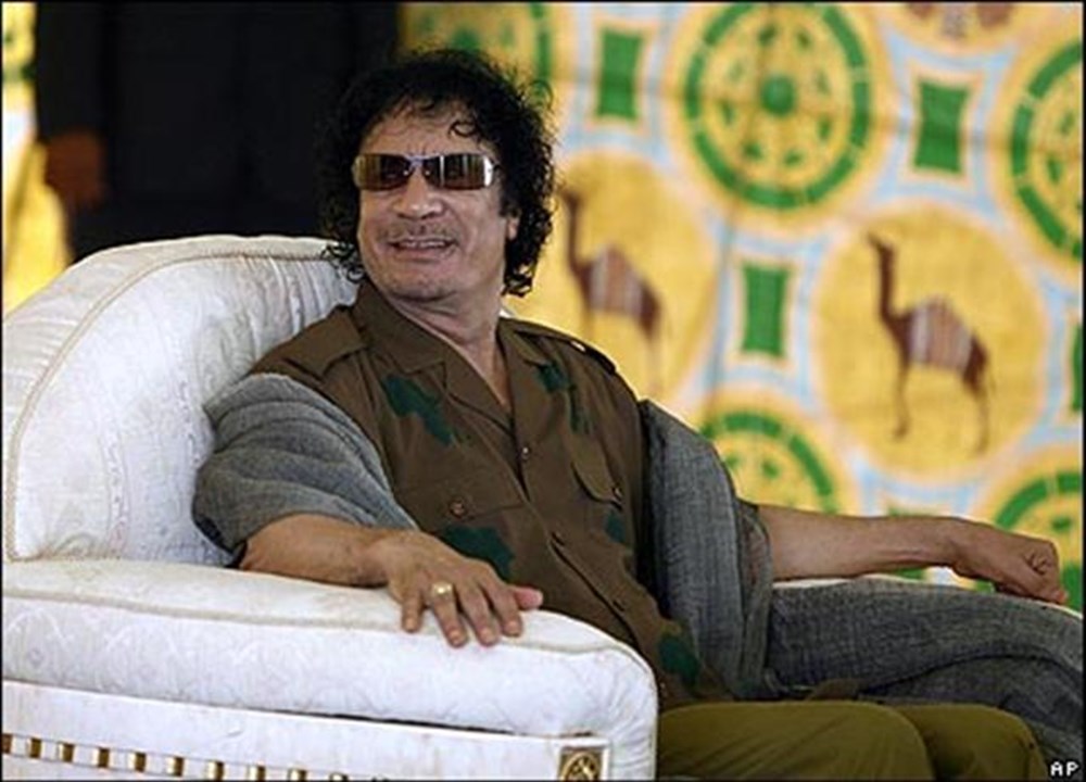 Kaddafi’nin meşhur çadırı - 1
