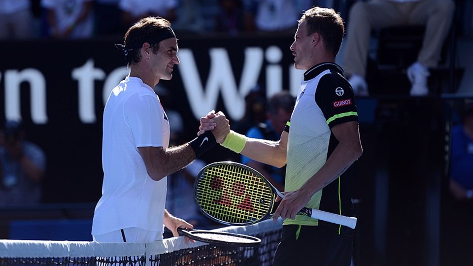 Halep ve Federer çeyrek finale çıktı - 1