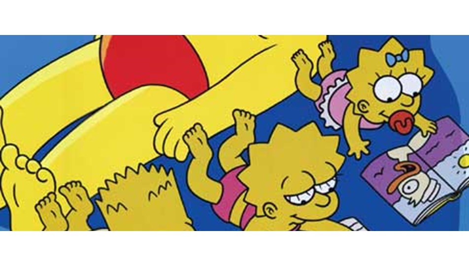 'The Simpsons Flipbook' CNBC-e Dergi'yle