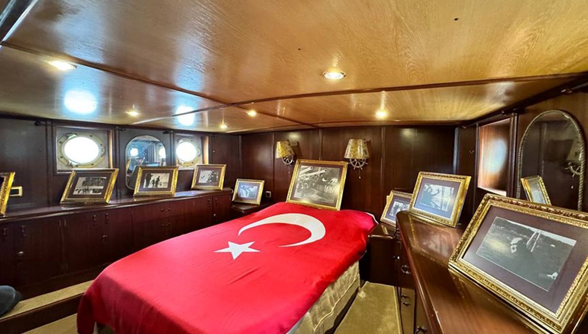 Atatürk gezilerinde kullanırdı: Acar Botu özel günlerde ziyarete açılacak
