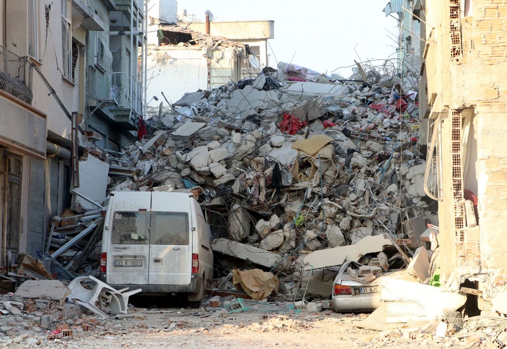 Hatay'da araçların hasar tespit kayıtları başladı - 9