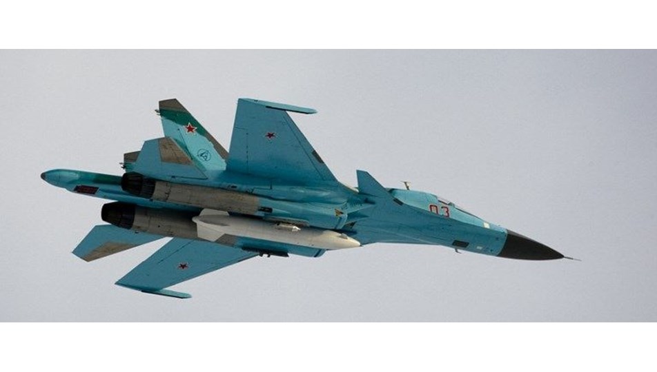 İki Rus savaş uçağı havada çarpıştı