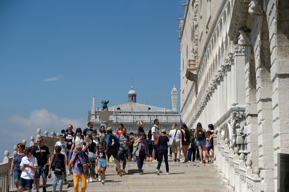 Venedik'te "turist istemiyoruz" protestosu - 11