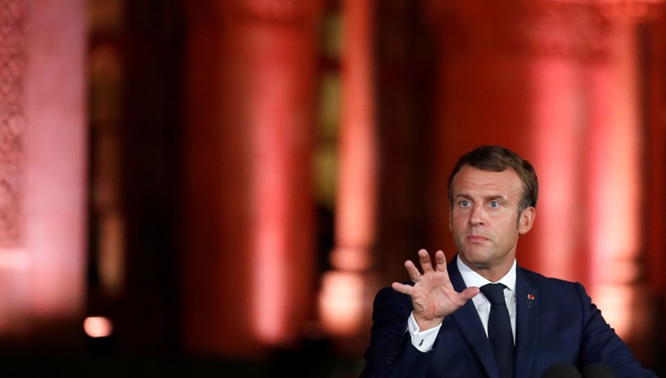 Macron'dan Lübnan açıklaması: Ortak fon oluşturulacak