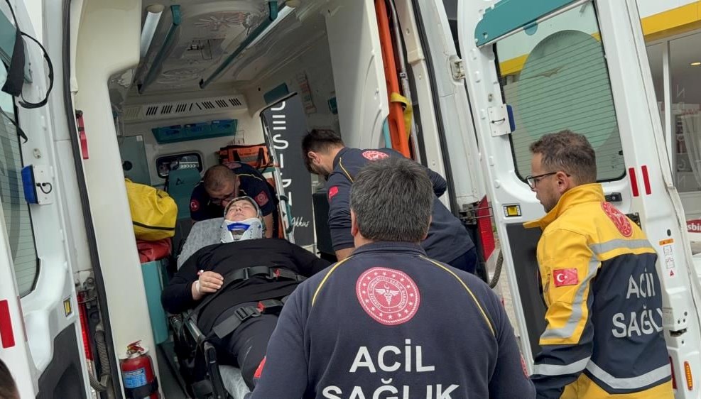 Samsun'da minibüs kazası