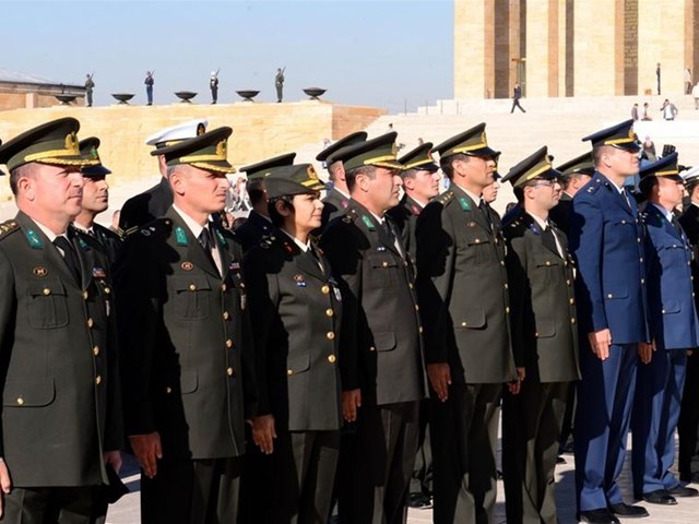 Anitkabir Deki 63 Yillik Bayrak Diregi Yenilendi Ntv