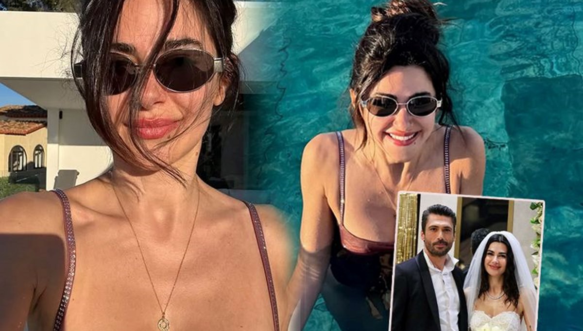 Nesrin Cavadzade İbiza'ya gitti