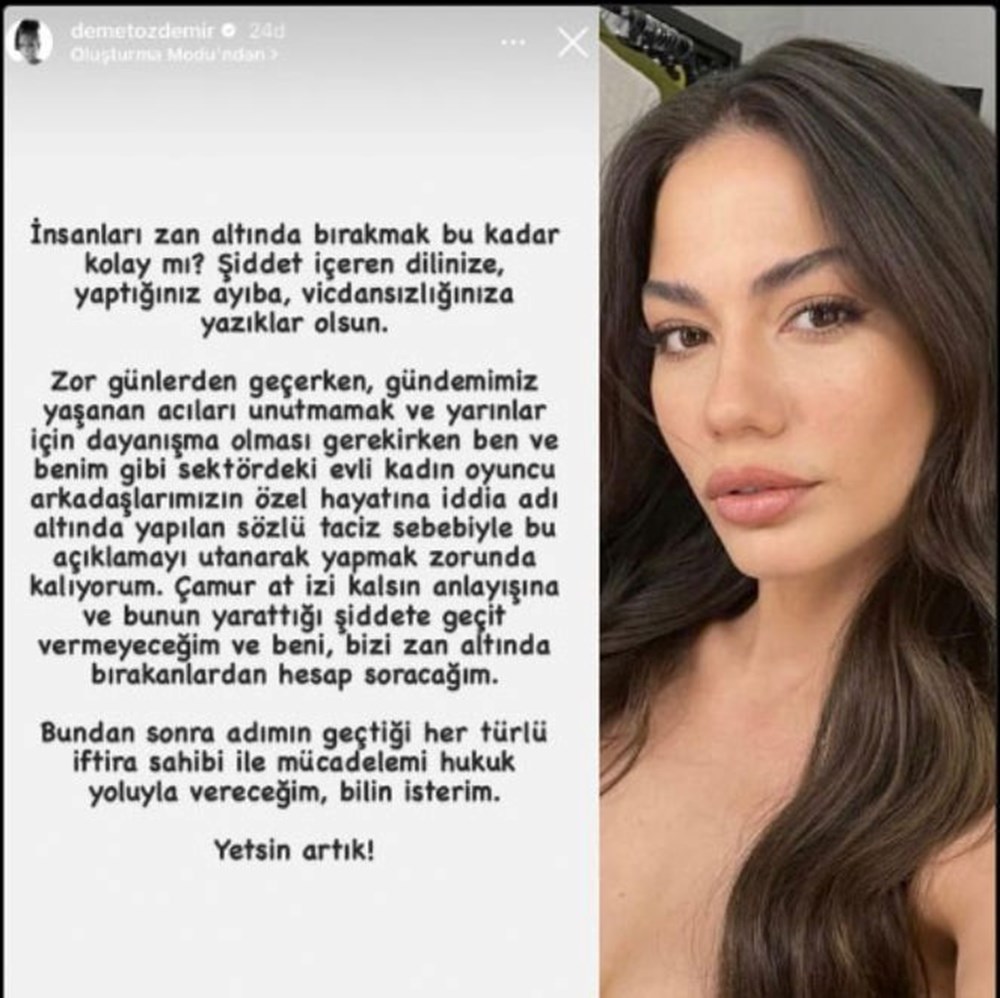 Evi terk ettiği iddia edilen Demet Özdemir isyan etti - 3