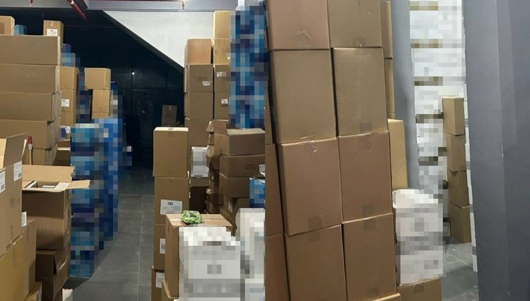 Tekirdağ'da milyonlarca makaron ele geçirildi