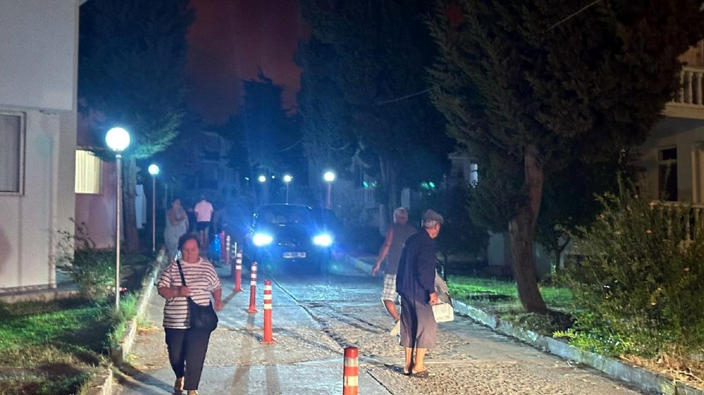 Çanakkale ve Edirne'deki yangınlar büyüdü: Evler ve araçlar zarar gördü, çok sayıda tahliye var - 16