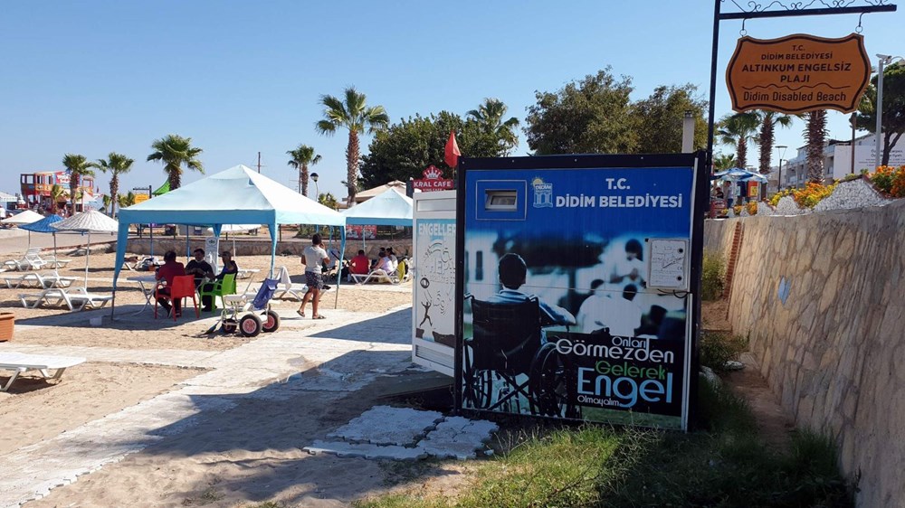 "Engelsiz Plaj" dünyanın dört bir yanından misafirlerini ağırlıyor - 3