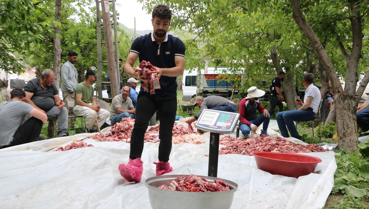 köyde asırlık bayram geleneği