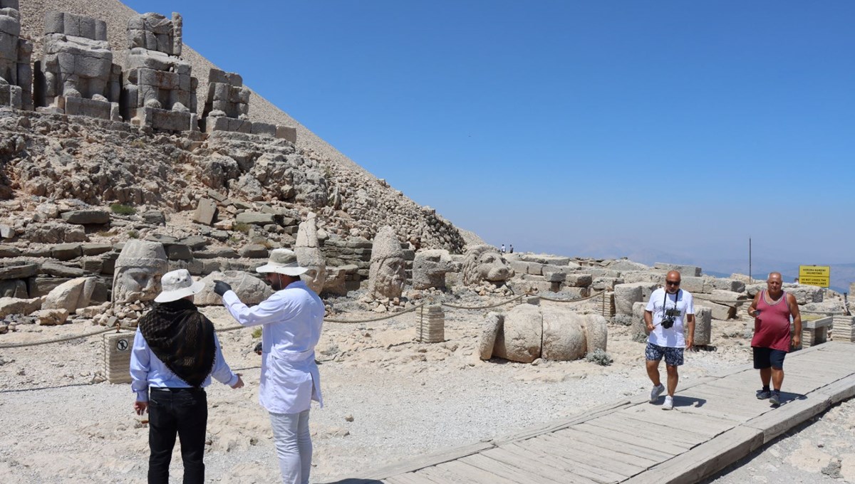 Nemrut Dağı'nın ziyaretçi sayısı artıyor