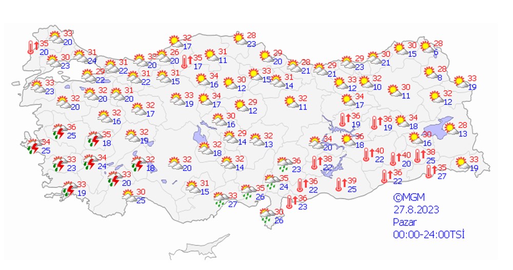 Kavurucu sıcaklara 3 günlük ara (Bu hafta hava nasıl olacak?) - 13