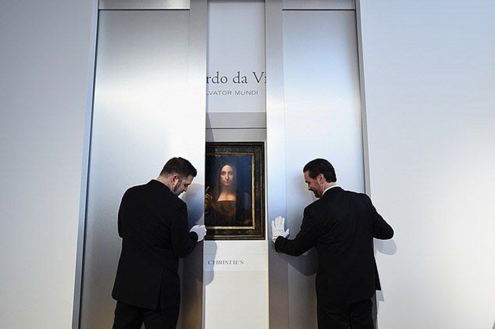 Dünyanın en pahalı tablosu olan Leonardo da Vinci’nin
Salvator Mundi’si NFT olarak satışta - 3