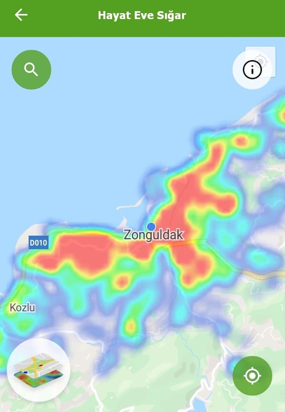 Zonguldak'ta corona virüs haritası kızardı - 6