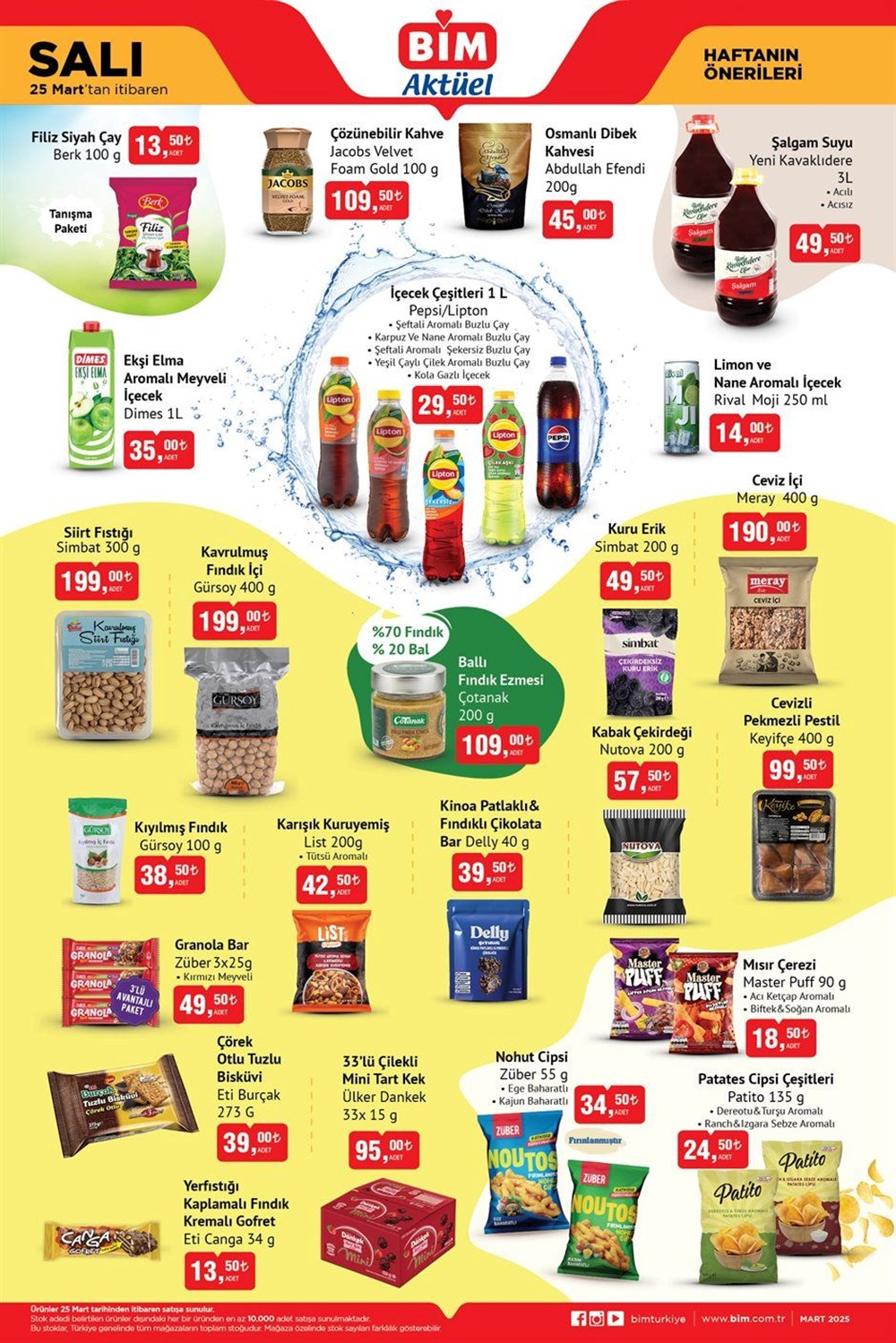 BİM Aktüel Kataloğu 25 - 28 Mart: BİM'de bu hafta hangi ürünler indirimde? Airfryer, kahve makinesi,saç şekillendirici, ağaç kesme motoru, hortum seti, oturma grubu... - 2