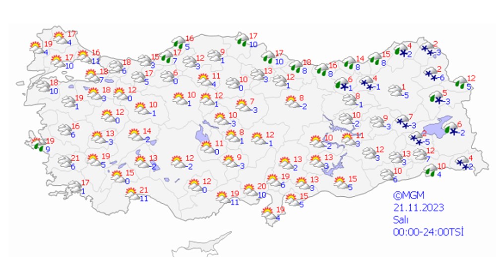 Meteoroloji'den 50 il için uyarı: Kuvvetli yağış ve fırtına devam ediyor (Bugün hava nasıl olacak?) - 19