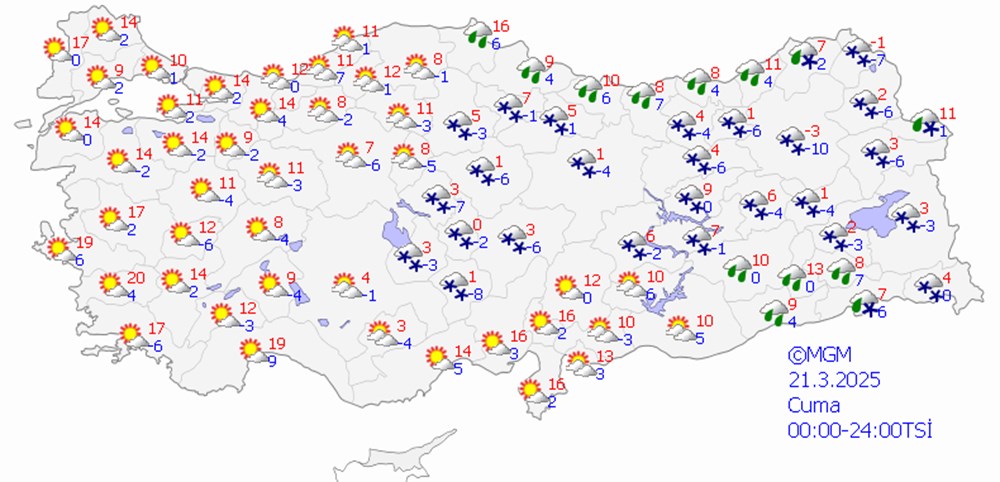 Bahar havası bitti, kış geri geliyor: İstanbul'da bugün yağmur, yarın kar bekleniyor - 10