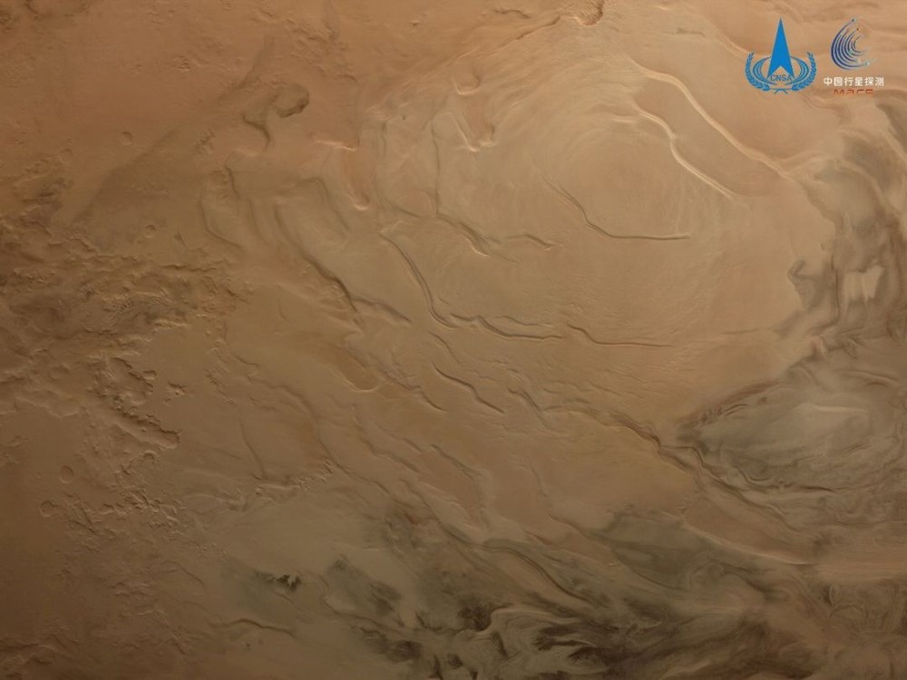 Çin'in Tianwen-1 adlı uzay aracı Mars'ı tüm detaylarıyla görüntülendi - 2
