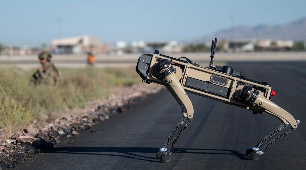 ABD ordusu robot köpekler ile tatbikat yaptı - 4