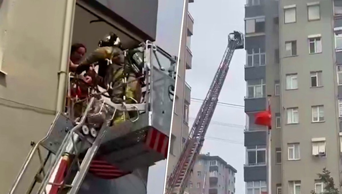 Üsküdar'da yangın paniği
