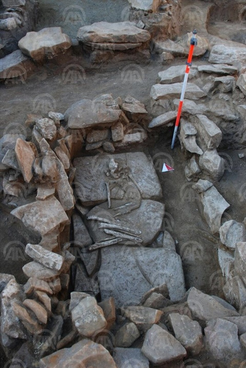 Silivri'de 5 bin yıllık savaşçı mezarı bulundu - 2