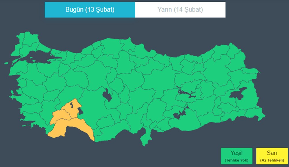 3 il için sağanak ve fırtına uyarısı: Bazı ilçelerde eğitime ara verildi  (Bugün hava nasıl olacak?) - 5