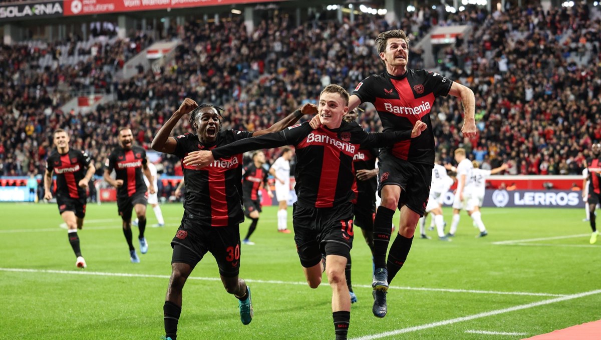 Bayer Leverkusen, namağlup yoluna devam ediyor Bayer Leverkusen, namağlup yoluna devam ediyor