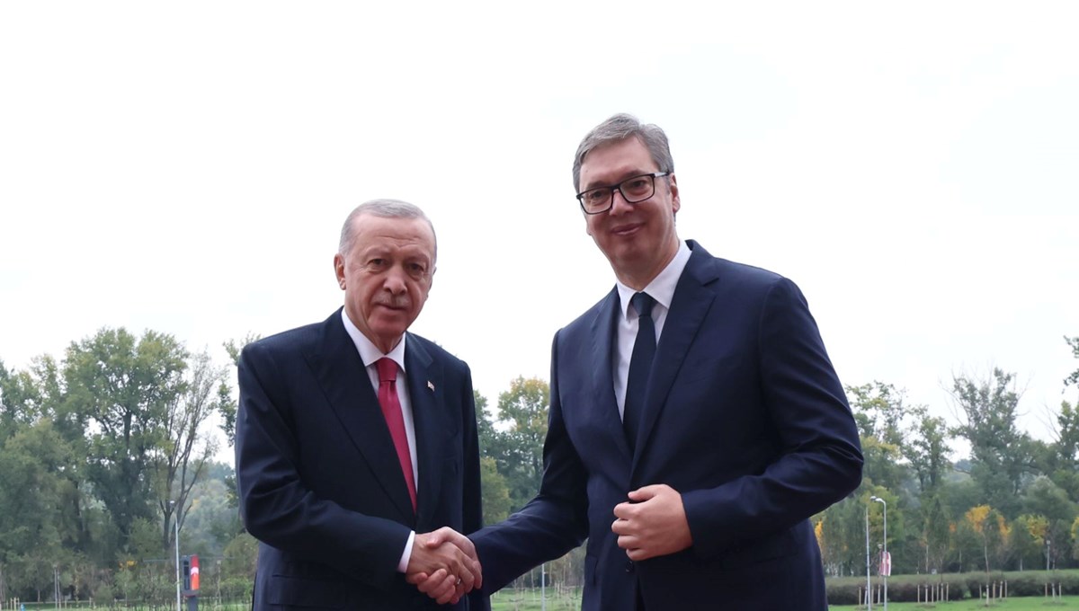 Cumhurbaşkanı Erdoğan, mevkidaşı Vucic ile bir araya geldi: Sırbistan'la ilişkilerimizde altın çağı yaşıyoruz