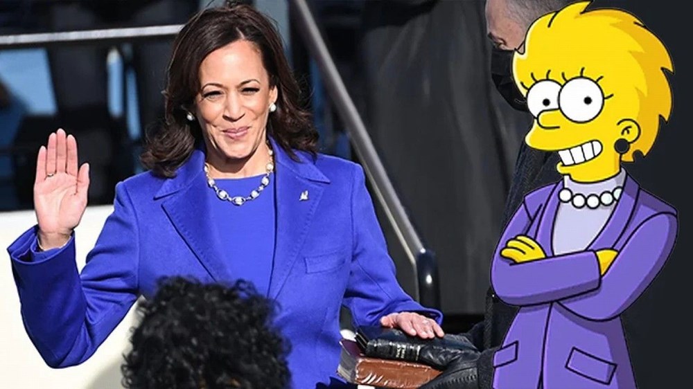 Simpsonlar'ın (The Simpsons) kehaneti yine tuttu: Biden ve Harris'in yemin törenini 20 yıl önceden bildiler - 2