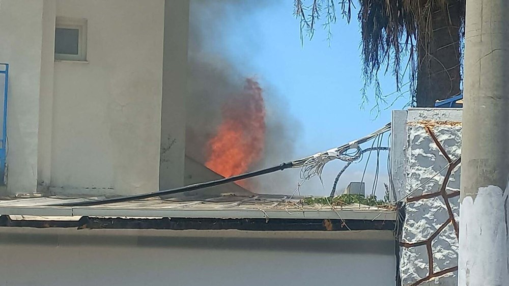 Bodrum'da otel yangını - 5