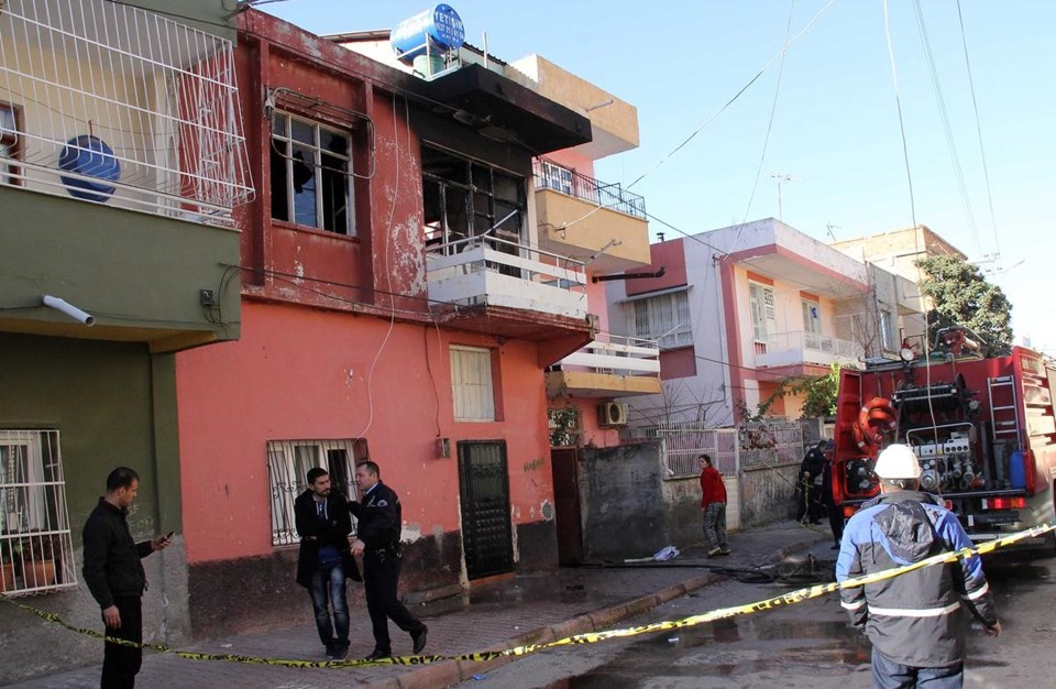 Adana'da çıkan yangında iki çocuk alevlerin arasında can verdi - 2