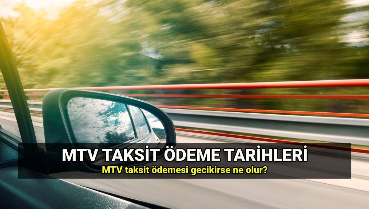 MTV gecikme faizi ne kadar, 2. taksit ödenmezse ne olur? MTV oranları