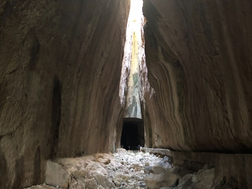 Bin esirin yaptığı mühendislik harikası 'Titus Tüneli'ne turist akını - 9