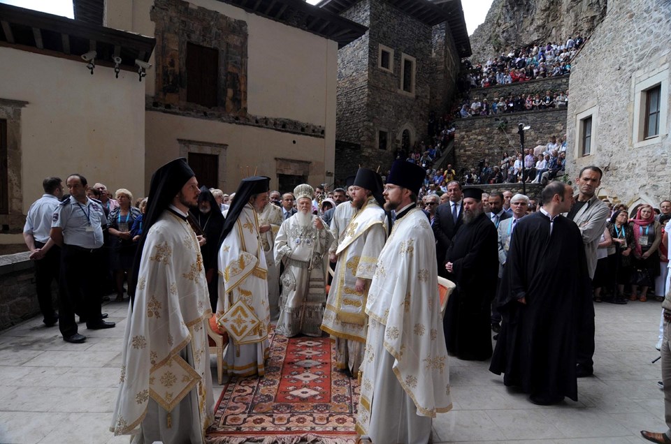 Sümela Manastırı'nda ayin ertelendi - 1