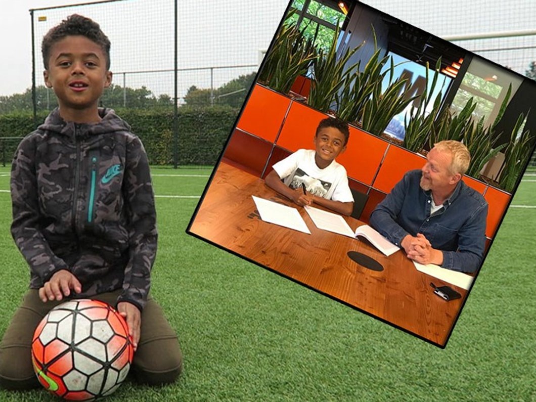 Kucuk Kluivert Tan Buyuk Imza Ntv