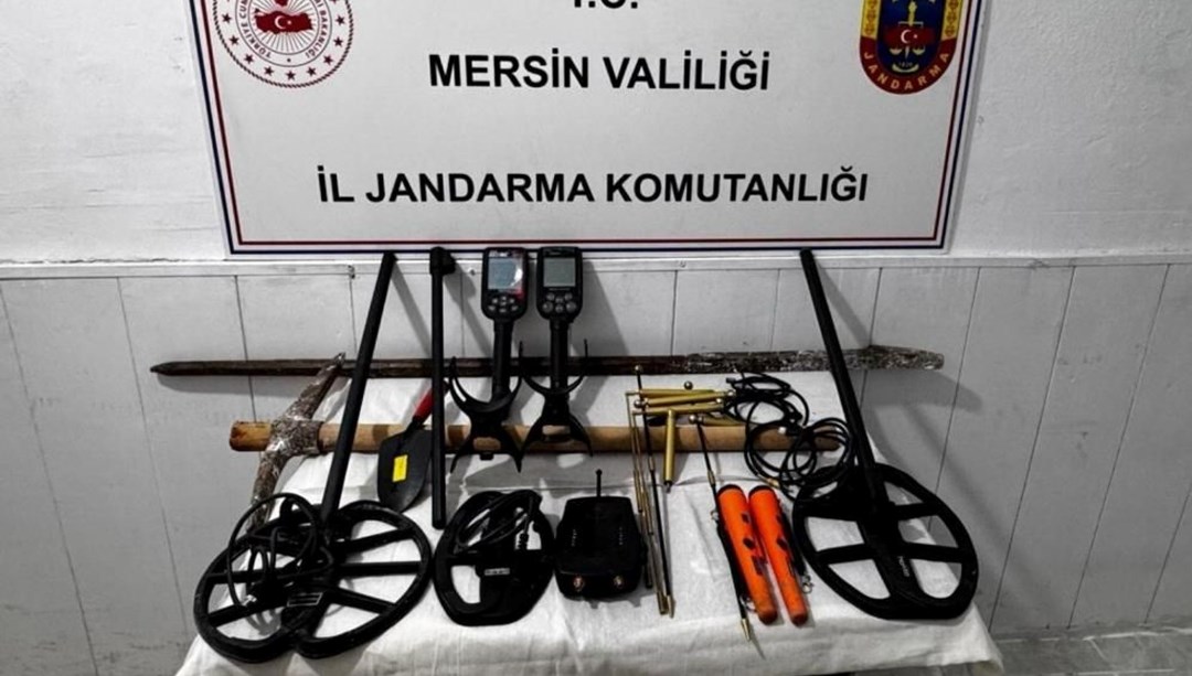 Mersin'de definecilere suçüstü