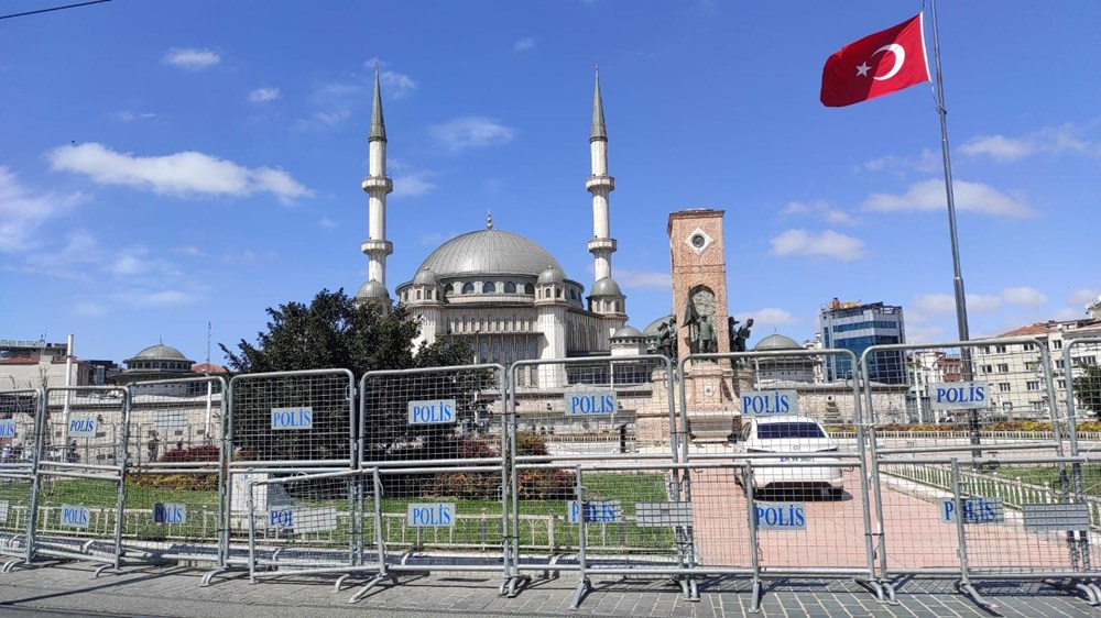 Taksim Meydanı'nda 1 Mayıs önlemi - 2