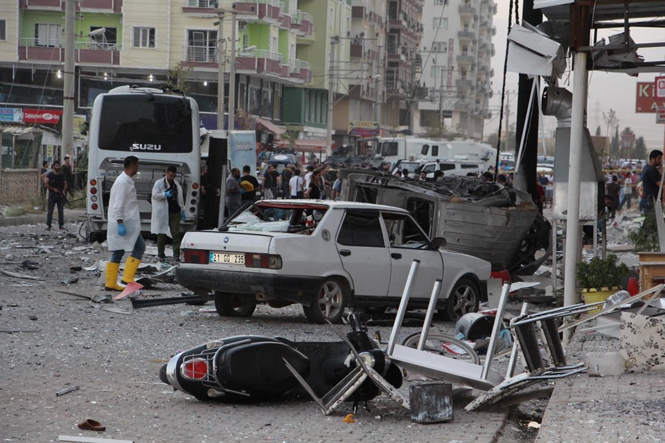 Mardin Kızıltepe'de patlama! Mardin'de terör saldırısı - 1