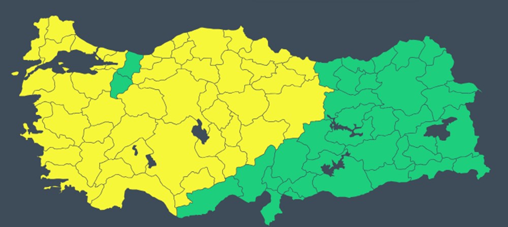 Meteoroloji’den 45 il için sağanak ve fırtına uyarısı: Bu gece başlayacak (İstanbul, Ankara, İzmir hava durumu) - 10