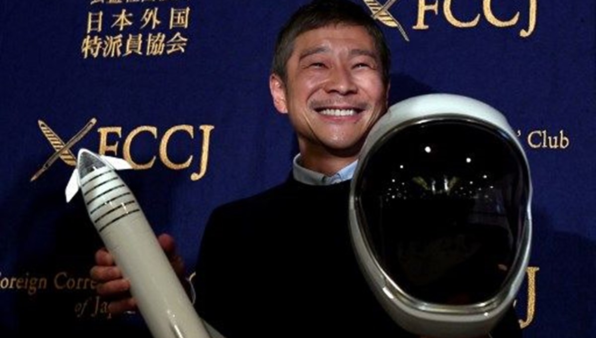 Milyarder Japon uzay için kesenin ağzını açtı