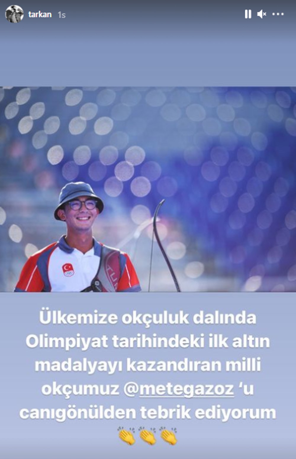 Ünlü isimlerden Mete Gazoz'a tebrik mesajları: Kötü günlerde nefes oldun - 2