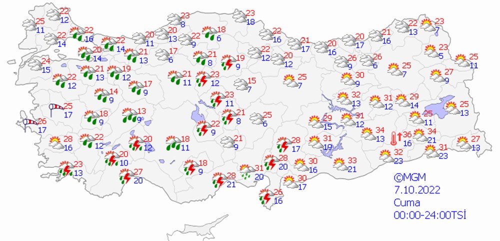İstanbul ve 18 il için sarı kodlu uyarı (Hafta sonu hava nasıl olacak?) - 7