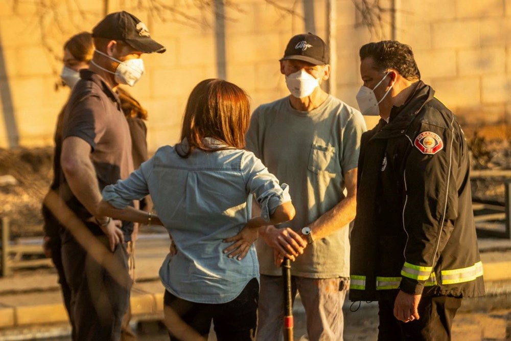 Kaliforniya'da kıyamet sahneleri: Sokaklar pembe kimyasallarla kaplandı! - 12