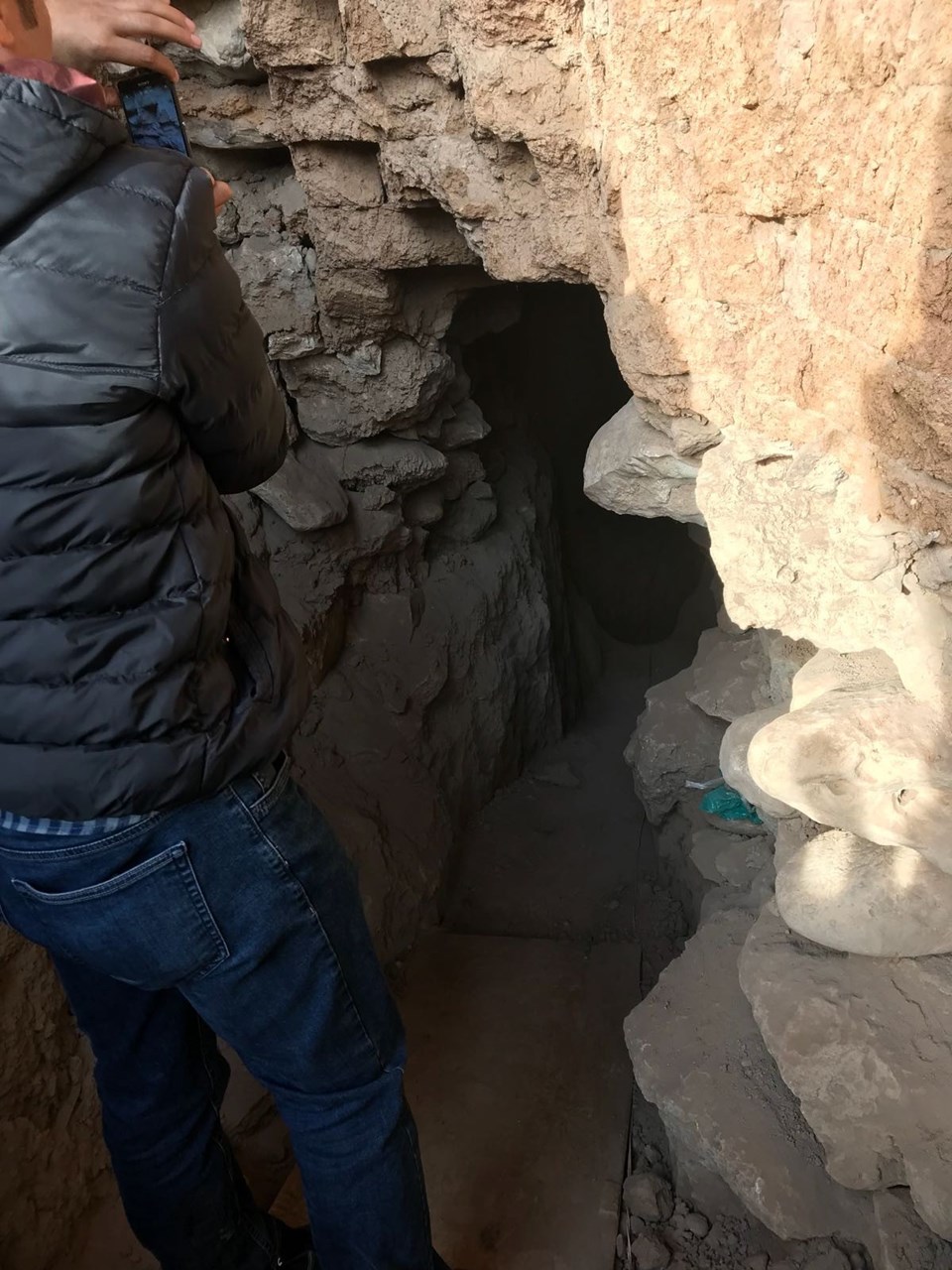 Mardin'de, Garnizon Komutanlığı'na bir kilometre uzaklıktaki evde tünel - 1