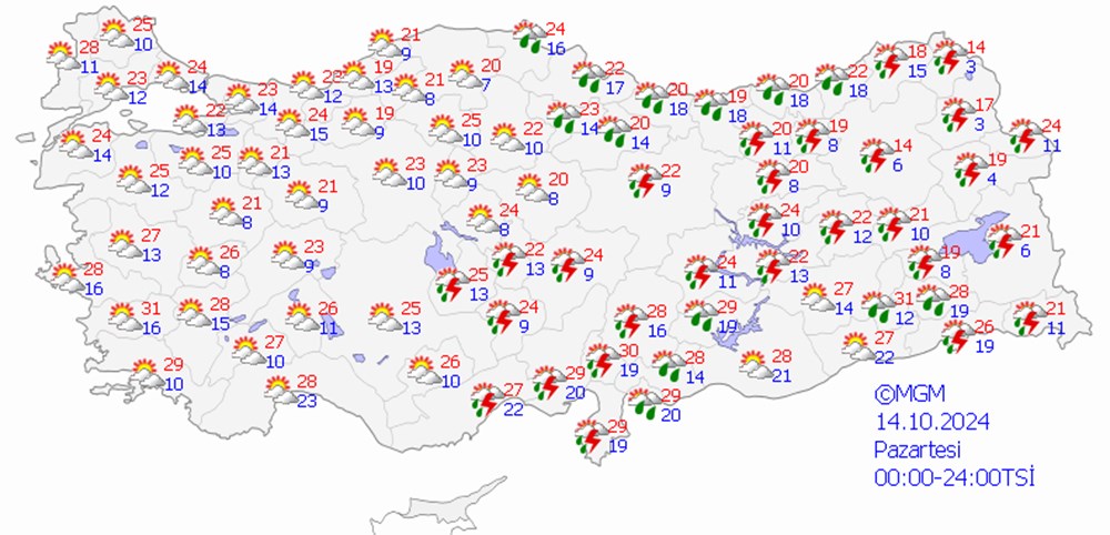 Sıcaklık 6-7 derece düşecek: Hafta sonu hava nasıl olacak? - 11