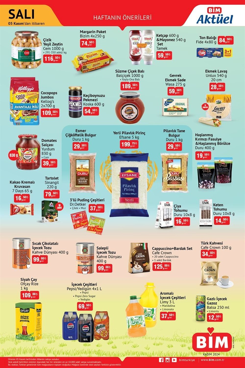 BİM aktüel indirimleri 5 Kasım 2024: BİM markette bu haftaya özel yeni indirimli ürünler - 1