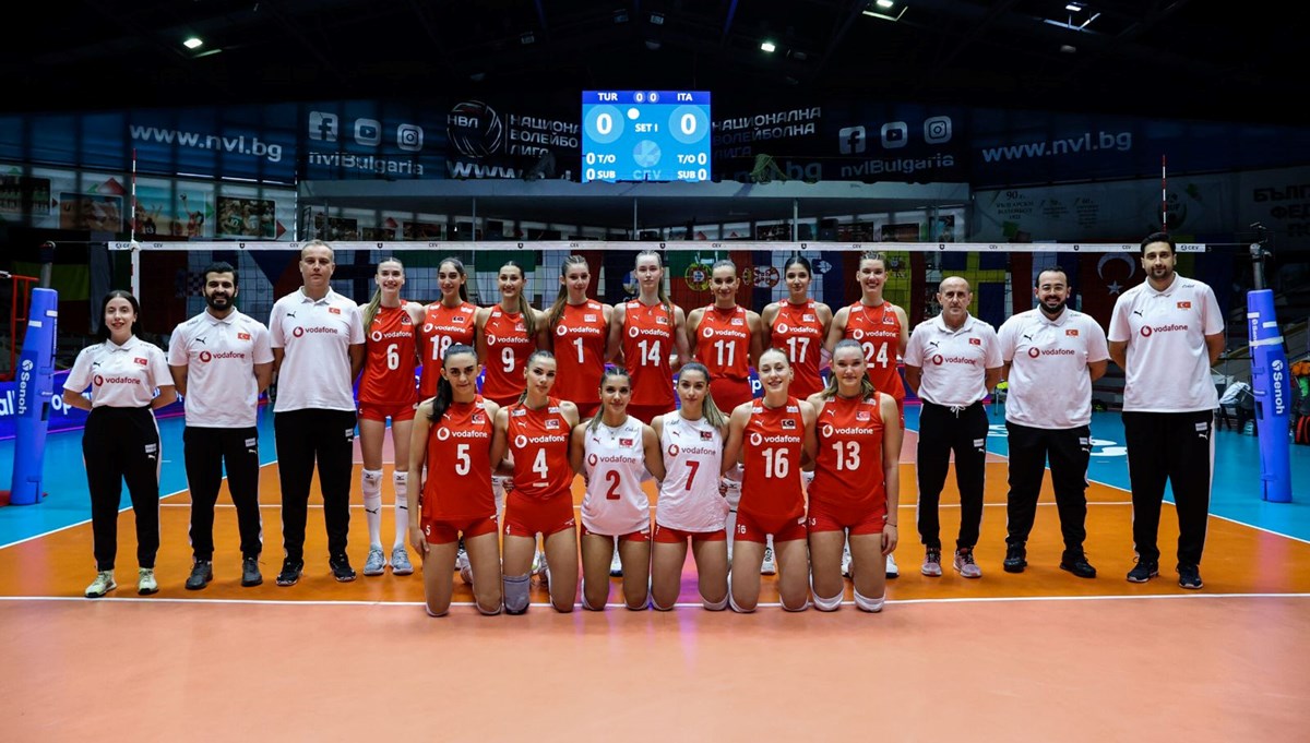 20 Yaş Altı Kadın Milli Voleybol Takımı, Avrupa şampiyonu oldu