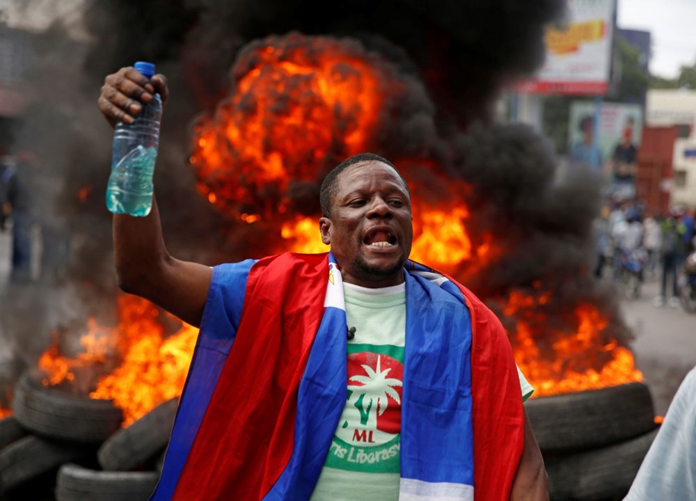 Haiti'de hükümet karşıtı protestolara sert müdahale - 4